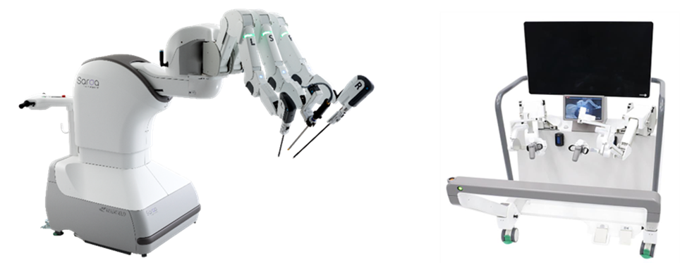 Saroa（低侵襲外科手術用支援ロボット）